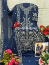 Aisla Vol 2 By Sajida Faux Georgette Pakistani Salwar Suits
